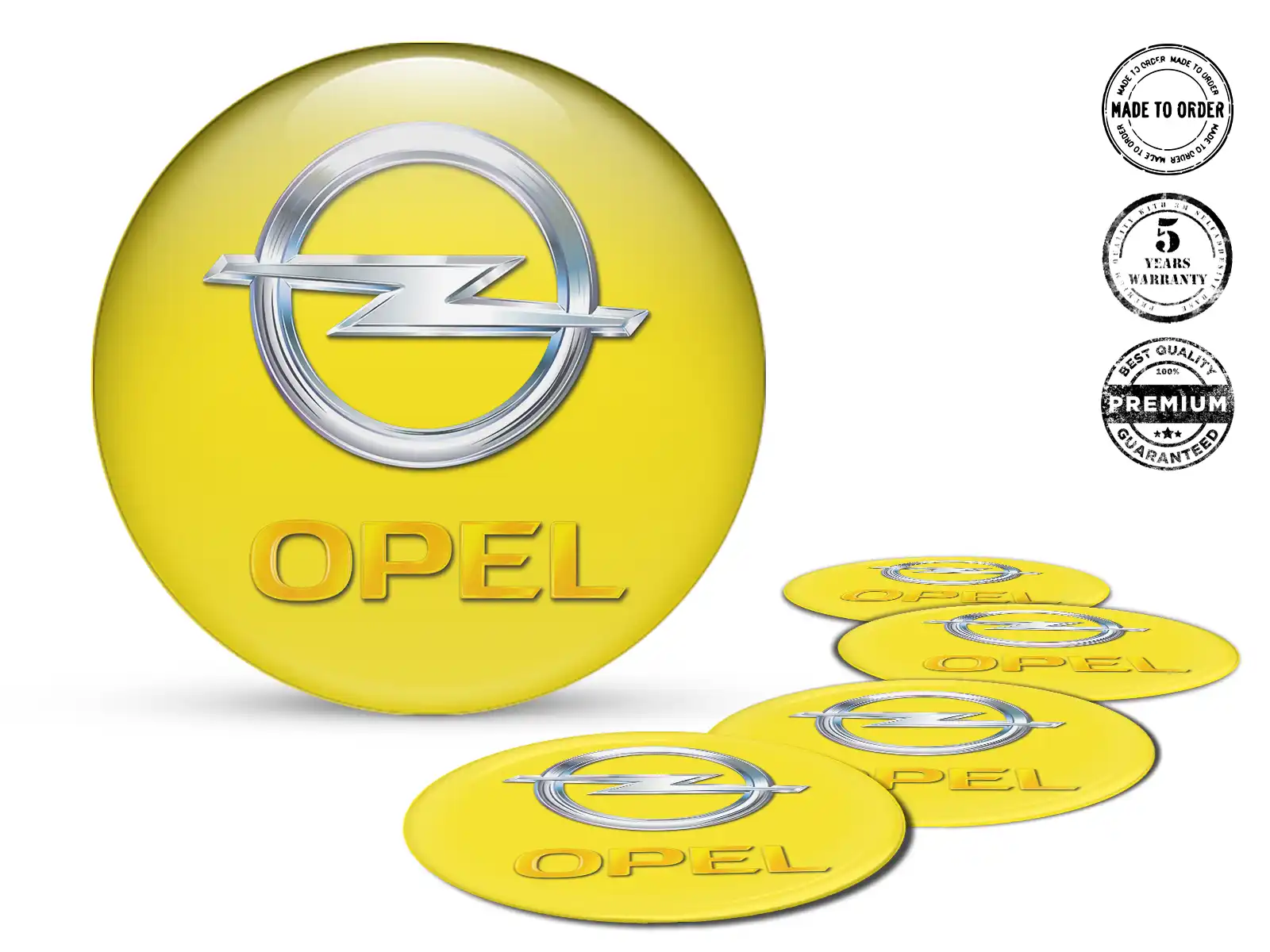 Opel Silikonsticker Variante Radplaketten